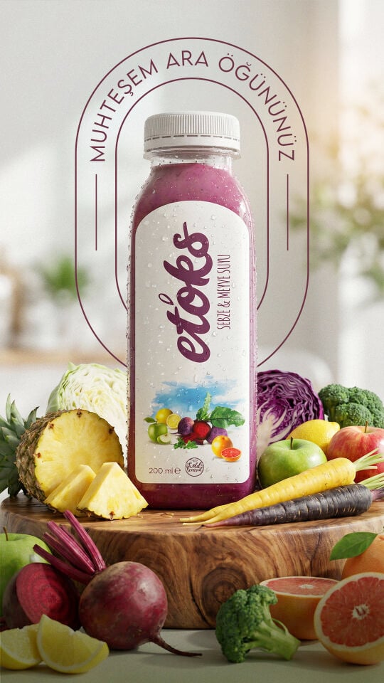 Etoks Sebze ve Meyve Suyu 200 ml