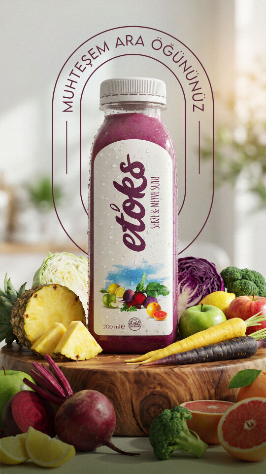 Etoks Sebze ve Meyve Suyu 200 ml